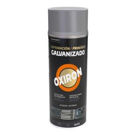 Oxiron Pintura Spray Galvanizado en Frío Zinc 400 ml Mate Interior/Exterior Hierro Imprimación Antioxidante Precio: 15.49999957. SKU: B15BER6BEK