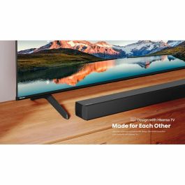 Hisense HS3100 Barra de Sonido 3.1 Canales 480W con Subwoofer Inalámbrico Activo, DTS Virtual:X y Dolby Digital Negro
