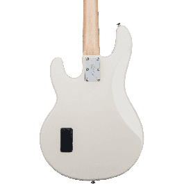 Sterling Bajo Eléctrico Stingray Ray4 M/R Vintage Cream con Preamplificador de 2 bandas y Pastilla Humbucker