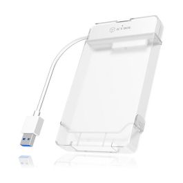 ICY BOX IB-AC703-U3 Carcasa para disco duro/SSD de 2.5" SATA a USB-A 3.0 con cable integrado y compatible con UASP Precio: 33.59000051. SKU: B15RNZ2TCK