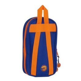 Plumier Mochila Valencia Basket M747 Azul Naranja 12 x 23 x 5 cm (33 Piezas)