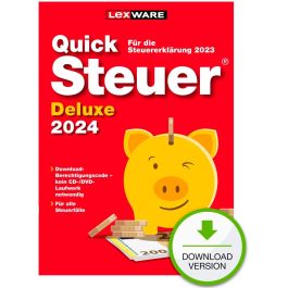 Lexware Quicksteuer Deluxe 2024 - 1 Dispositivo, hasta 5 Declaraciones de Impuestos - Descarga ESD Precio: 46.78999941. SKU: B16VLLB48P