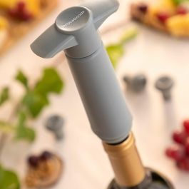 Bomba de Vacío y Tapones para Vino Winuum InnovaGoods (4 tapones)