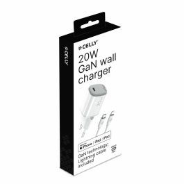 Cable USB Celly UPTC1USBC20WCTL Blanco