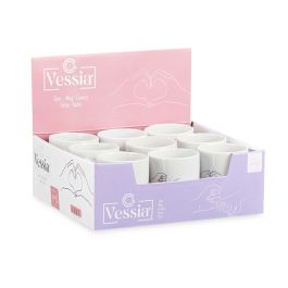 Taza Porcelana 350 Ml Hands Line Surtidos Vessia 12X10CM (27 Unidades) Taza Porcelana 350 Ml Hands Line Surtidos Vessia 12X10CM (27 Unidades)