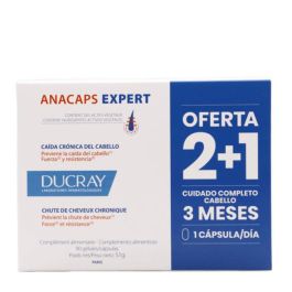 Ducray ANACAPS EXPERT Complemento Alimenticio con Vitaminas para el Cabello - Tratamiento Anticaída Crónica y Progresiva 90 Cápsulas Precio: 39.88999982. SKU: B1ANPS8R8Z