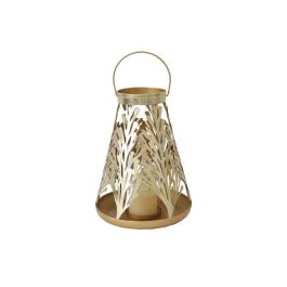 DKD Home Decor Farola Glam Dorada de Metal, Estilo Moderno, 42 cm Alto x 25x25 cm de Base. Lámpara de Pie para Salón Dormitorio Precio: 28.49999999. SKU: S3043182