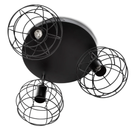 Lámpara de Techo Gabbia Due HO-APL-GU10-017 Aluminio GU10 Foco Orientable Iluminación Interior Precio: 42.50000007. SKU: B1BEA99D55