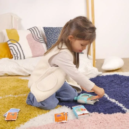 Liboo E-reader JADE JAD3301041415097 Francés Inglés 240 Palabras Juego Educativo Vocabulario Aprendizaje