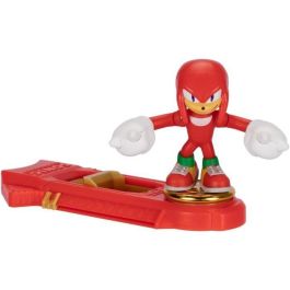 Moose Toys Akedo MOO0630996154380 Dúo de Figuras Sonic vs Knuckles, Paquete de Batalla Rápida, 2 Figuras y Controles Incluidos