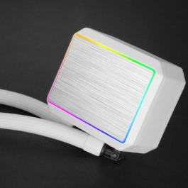 Mars Gaming ML-PROII240 MLPROII240W Refrigeración Líquida AIO 240mm 450W TDP Ultra Silenciosa Blanco