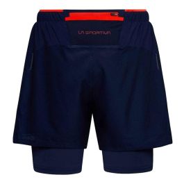Pantalones Cortos Deportivos para Hombre La Sportiva Trail Bite Azul marino 14-15 Años