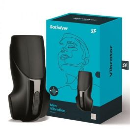 Masturbador Satisfyer Men Vibration Negro Masturbador Satisfyer Men Vibration Negro