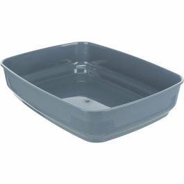 Trixie TRI4011905403977 Caja de arena Delio con borde 38x20x50 cm Estampado gris y blanco