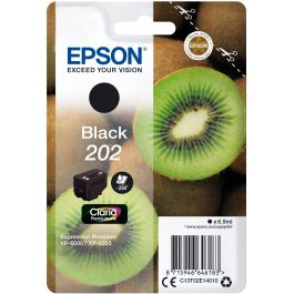 Epson 202 Cartucho de tinta Ink-jet original negro 250 páginas para Epson Expression Premium XP-6000, XP-6005, XP-6100, XP-6105 Precio: 21.78999944. SKU: S0228272