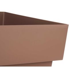 Maceta cuadrada marrón con reserva agua 40 cm - Ibergarden (6 Unidades) Maceta cuadrada marrón con reserva agua 40 cm - Ibergarden (6 Unidades)