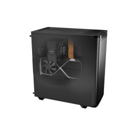 be quiet! PURE BASE 501 Airflow Black Caja PC Midi Tower ATX con 2 Ventiladores 140mm y USB 3.2 Tipo C Negro