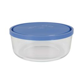 Borgonovo Tarro Igloo 22 cm con Tapa Azul (6 Unidades)
