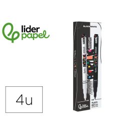 Rotulador Liderpapel Acrylic Base Agua Todo Tipo De Superficie Punta Fina 0,7 mm Caja De 4 Perfiladores Precio: 5.89000049. SKU: B1323CWNLN