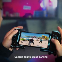 Turtle Beach Atom Controlador de Juegos Móvil Android Cloud Gaming Bluetooth 5.0 Baja Latencia 20h Batería Negro/Cian Turtle Beach Atom Controlador de Juegos Móvil Android Cloud Gaming Bluetooth 5.0 Baja Latencia 20h Batería Negro/Cian