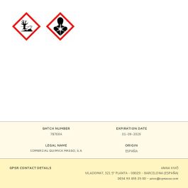 Massó Recambio insecticida para mosquitos eléctrico 33 ml, eficaz contra mosquito tigre, compatible con elektro3 06574 - preben 231603