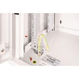 DIGITUS Carcasa de Pared Unique 9U 600x450mm Gris - Rack Mural para Servidores y Redes 100kg IP20