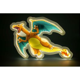 Madcow Entertainment Lámpara LED Neon de Charizard Pokémon - 30 cm, 2 posiciones de luz, incluye base y botón ON/OFF Precio: 61.49999966. SKU: B1A2CAX7JY