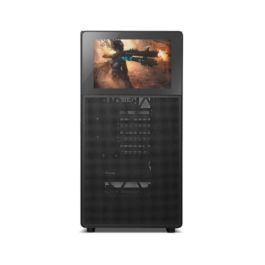 NOX NXHUMMERBIOS Carcasa de Ordenador Torre Negro con Pantalla LCD 8", Soporte para Ventiladores 120mm, ATX/ITX/Micro-ITX NOX NXHUMMERBIOS Carcasa de Ordenador Torre Negro con Pantalla LCD 8", Soporte para Ventiladores 120mm, ATX/ITX/Micro-ITX