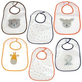 Tom et Zoe Babero Impermeable Plastificado 23,5X32,5 Puericultura