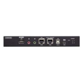 ATEN CN9850-AT-G Interruptor KVM sobre IP de 1 Puerto HDMI 4K, Acceso Remoto/Local, Virtual Media, Redundancia de Alimentación/LAN, Audio, Reinicio Remoto y Control RS-232