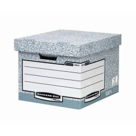 Fellowes Cajón de archivo de cartón reciclado, almacenamiento para 4 cajas tamaño DIN A4, montaje Fastfold, apilable Precio: 8.59000054. SKU: B1733ZY2ZC