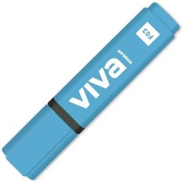 Molin Marcador Fluorescente Viva Azul - Subrayador de Tinta Base Agua Extra Luminosa y Brillante - Punta Ideal para Subrayar - 10 Unidades (10 Unidades) Precio: 3.69000027. SKU: B1CPDG4MG5
