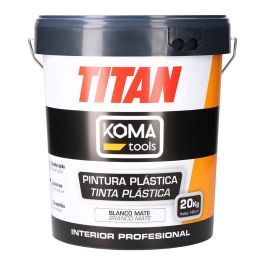 Pintura plástica Koma Tools TITAN Blanco 20 kg Precio: 61.49999966. SKU: B1FJS53Z5D