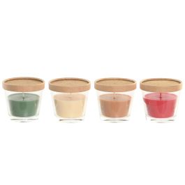 DKD Home Decor Vela Crema Rojo 9 x 8 x 9 cm (12 Unidades) con Fragancia Vainilla/Frutos del Bosque/Coco Precio: 34.78999986. SKU: B16XQD3XVT