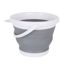 Confortime Cubo Plegable de Plástico 5 Litros (6 Unidades)