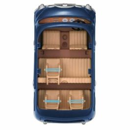 Sylvanian Families 5274 Transportador de 7 Plazas para Figuras, Asientos Extraíbles, Puertas y Maletero Abatibles, Incluye Mapas