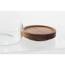 DKD Home Decor Bote Basicos Transparente Marron 11.5 x 16 x 11.5 cm (12 Unidades)