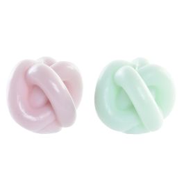 DKD Home Decor Vela Urban con Nudo 190gr Cera Colores Surtidos Rosa Palo y Turquesa 9x9x7cm 12h Pack 12 Unidades Precio: 23.9943. SKU: B12AA4HSPH