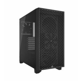 Caja de PC - CORSAIR - 3000D AIRFLOW - Semitorre ATX - 2 ventiladores SP120 ELITE - Negro - (CC-9011251-WW)