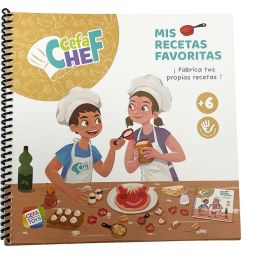 CEFA TOYS Mis Recetas Favoritas. Set de cocina infantil con 17 accesorios, moldes, delantal y gorro, +6 años Precio: 25.99000019. SKU: B16TFV43QY