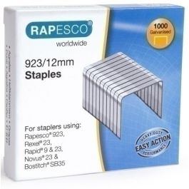 Grapas Rapesco Gran Capacidad 923/12 Mm. Galvanizadas Caja De 1000 Precio: 1.5900005. SKU: B1E7XC9A52