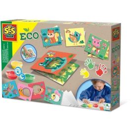 Tarjetas Eco para Pintar con los Dedos - SES CREATIVE - Exprésate pintando con los dedos y hojas de papel. Precio: 25.88999974. SKU: B1CLE5LRV2