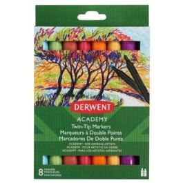 Derwent Academy Estuche 8 Rotuladores Doble Punta Fina Y Biselada C-Surtidos Precio: 19.98999981. SKU: B1KEZDQ655