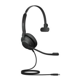 Jabra Evolve2 30 SE USB-C MS Mono Auriculares Alámbricos para Oficina/Centro de Llamadas Negro