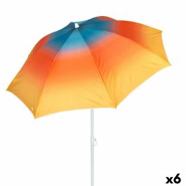 Sombrilla de playa Aktive Multicolor 180 x 195 x 180 cm (6 Unidades) Precio: 80.50000046. SKU: B1FWN4HADP