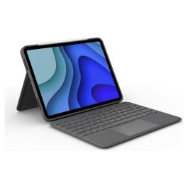 LOGITECH - Teclado táctil en folio - Gris