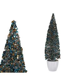 Árbol con piedra grande azul Krist+ 10x38x10 cm, plástico, colores azul y oro (6 Unidades) Precio: 38.50000022. SKU: B1AGQC6F6D