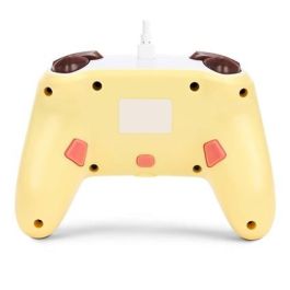 Power A 1522661-01 Mando con Cable Mejorado para Nintendo Switch - Diseño Pikachu, Botones Asignables, Cable USB-C 3m