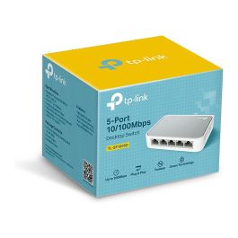 TP-Link TL-SG1005D Switch de 5 Puertos 10/100Mbps Ethernet, Tecnología de Eficiencia Energética, Plug and Play