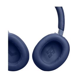 JBL Live 770NC Auriculares Bluetooth Over Ear con Cancelación Activa de Ruido (ANC), 50h Autonomía, Azul